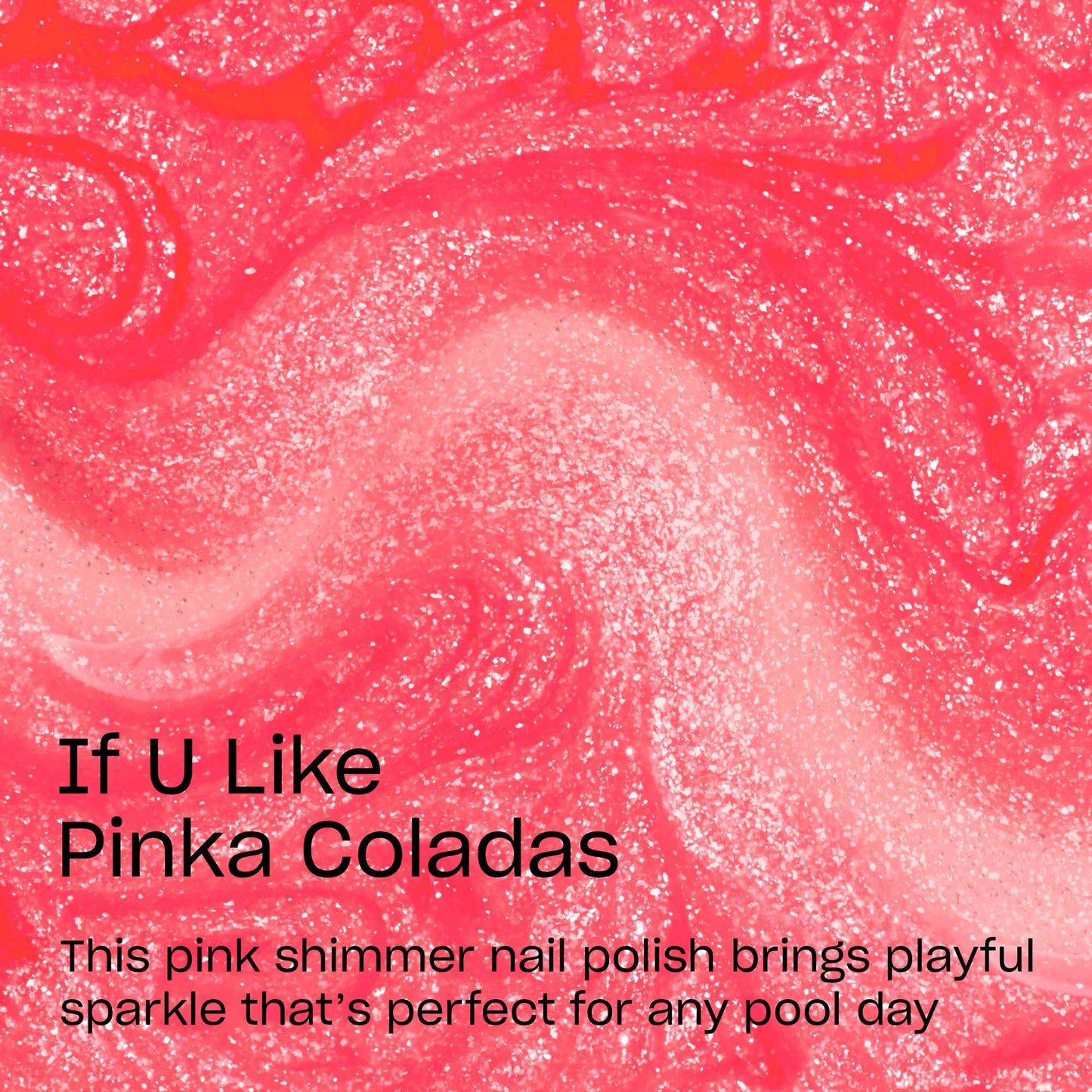 OPI Nail Lacquer If U Like Pinka Coladas | Opaque Vivid Cool Rose-Pink Shimmer Chip Resistant Nail Polish | Trip to the Brite Side | Summer 2026 Collection