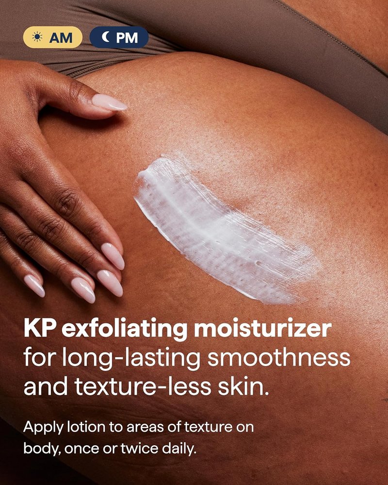 Remedy KP Body Moisturizer - Keratosis Pilaris Treatment with Retinol & Urea | Exfoliating Lotion, 7.7 fl oz