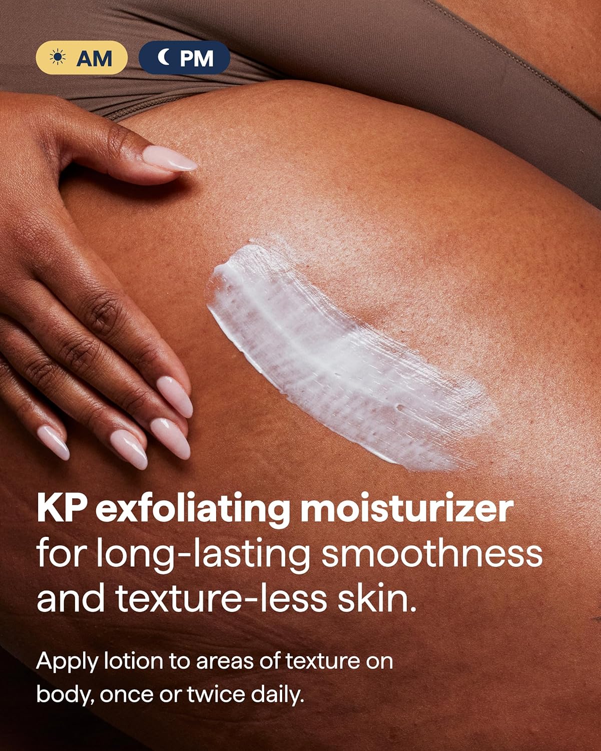 KP Body Moisturizer - Keratosis Pilaris Treatment with Retinol, Urea & Lactic Acid | Exfoliating Lotion, 7.7 fl oz