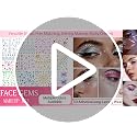 Self-Adhesive Face Gems 4 Sheets for Makeup & Body Art - Tiebblove