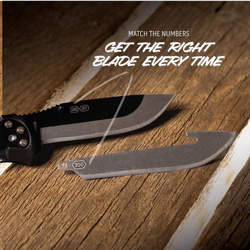 OUTDOOR EDGE 3.0" RazorLite EDC - Replaceable Blade EDC Folding Knife with Pocket Clip and One Hand Opening for Everyday Carry (Gray, 4 Blades)