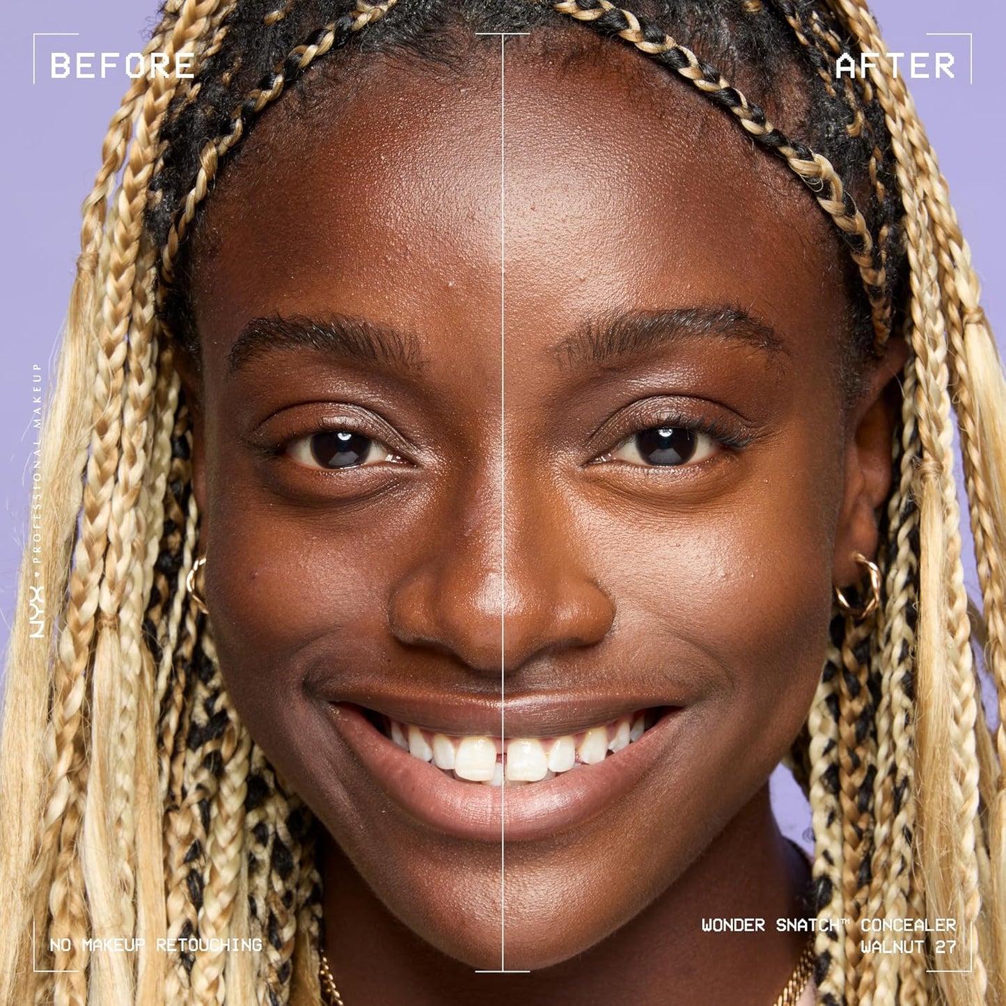NYX Wonder Snatch Concealer - Brightening, Lifting Full Coverage Makeup | Vegan & Cruelty-Free - Walnut