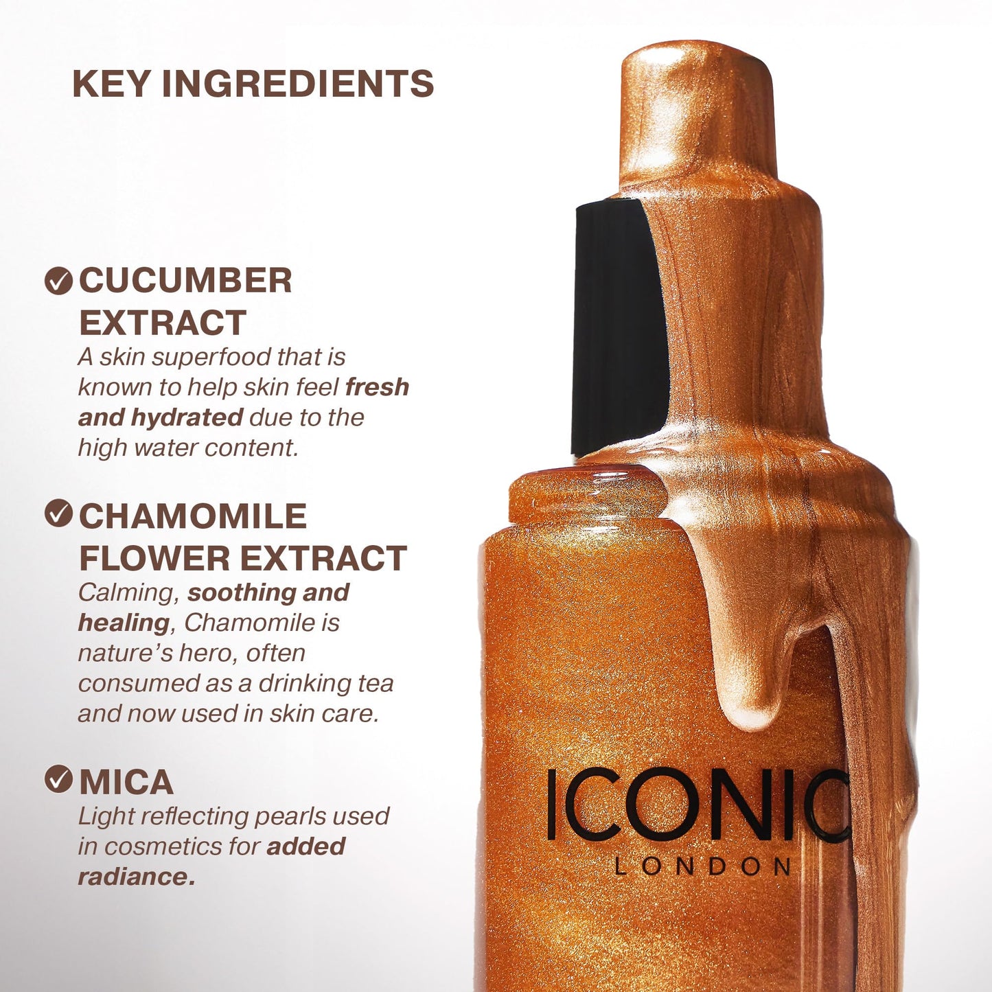ICONIC LONDON Prep-Set-Glow Makeup Setting Spray | Glow 4.22 Fl Oz
