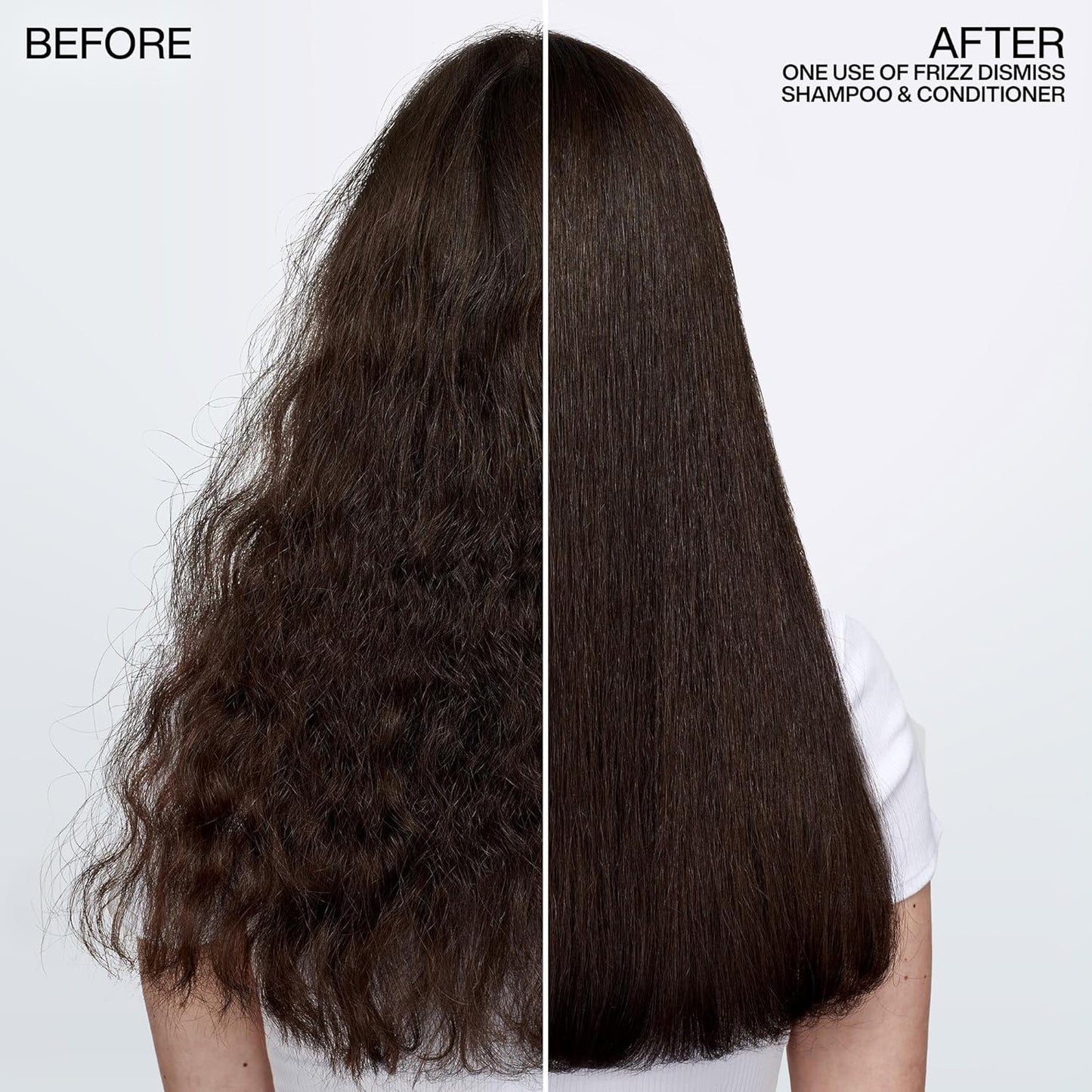 Redken Frizz Dismiss Shampoo - Weightless Frizz Control for Smooth, Shiny Hair | Sulfate-Free Formula