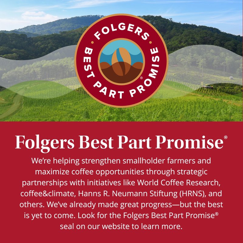 Folgers Colombian Medium Roast Coffee, 72 Keurig K-Cup Pods