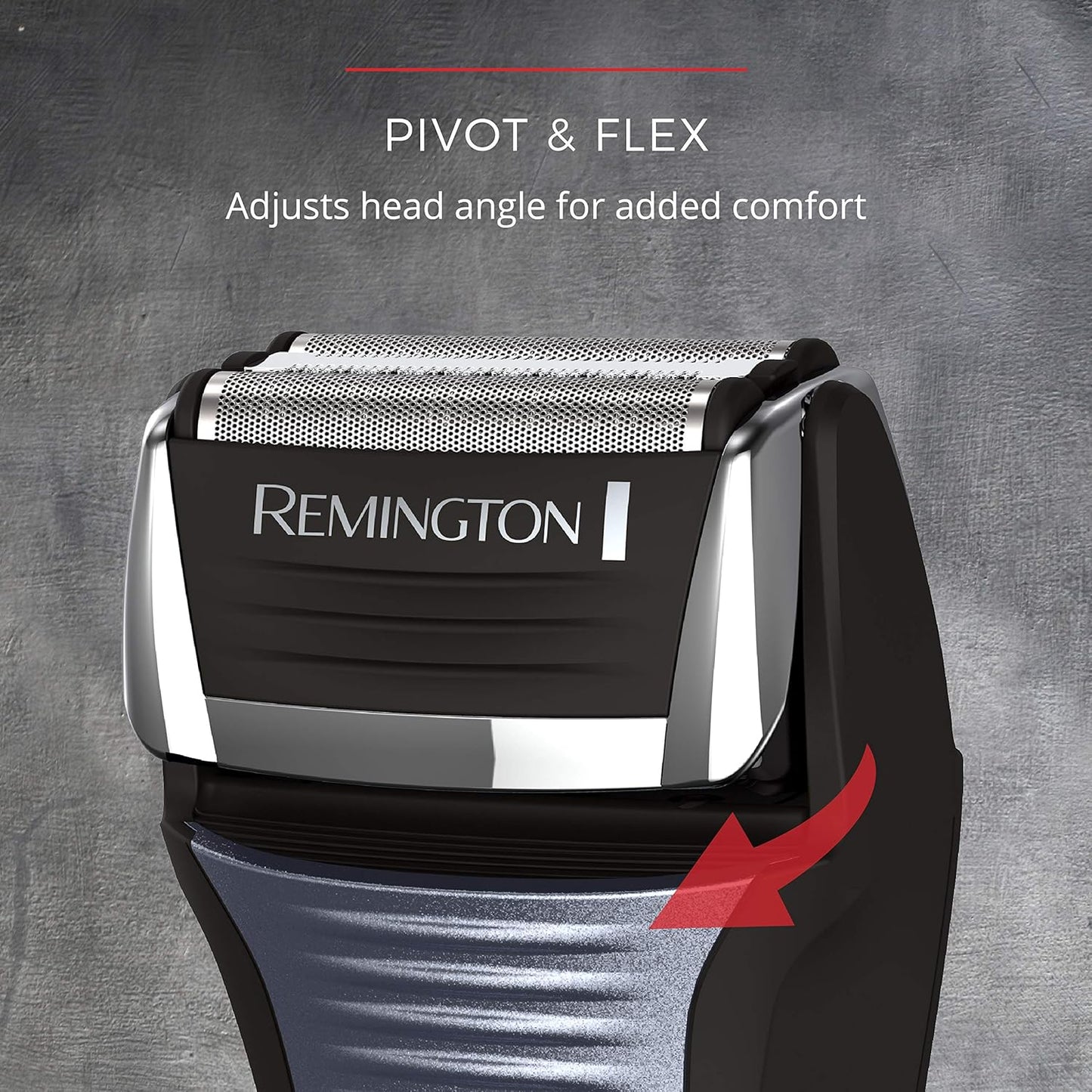 Remington F5 Foil Shaver - Cordless Electric Razor for Men | Lightweight, Pivot & FlexFoil Technology, Black