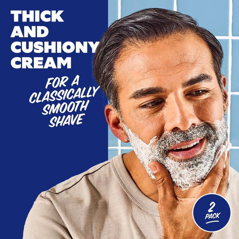 Dollar Shave Club | Shave Cream 6 ounce | Hydrating Shaving Cream for Sensitive Skin,(Pack of 4)