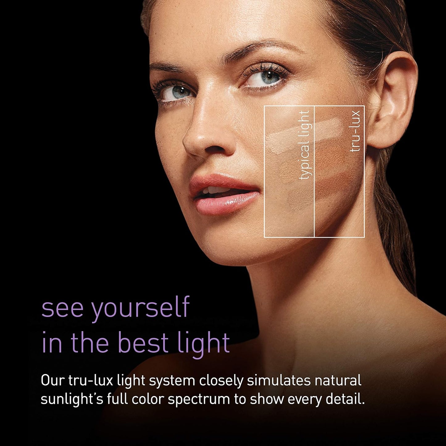 Lighted Makeup Mirror - Simplehuman Sensor Mirror with 5X Magnification | 8" Round, Cordless, Rose Gold Stainless Steel