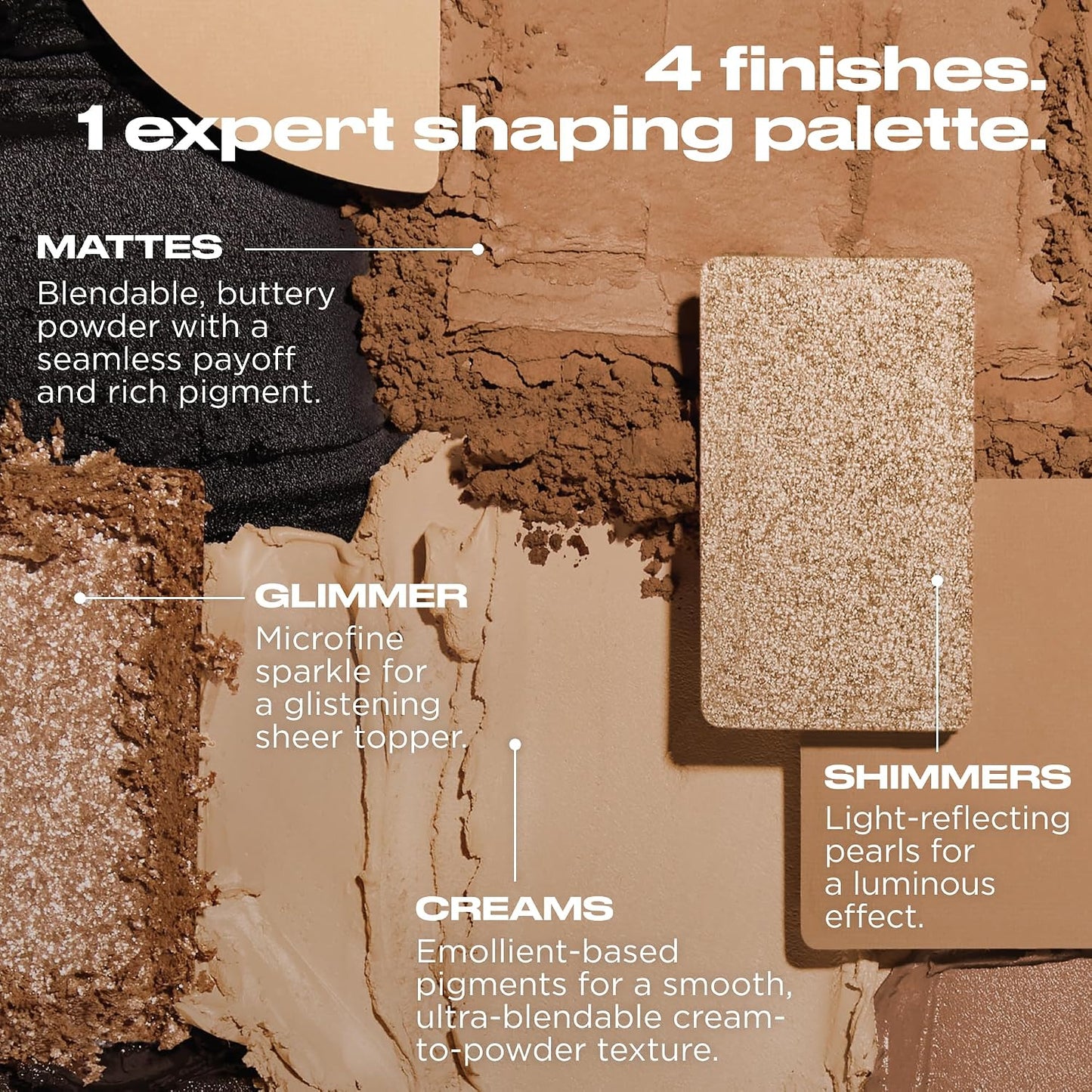 Urban Decay Naked Multi-Use Eyeshadow Palette | 14 Long-Lasting Shades & Sculpting Creams