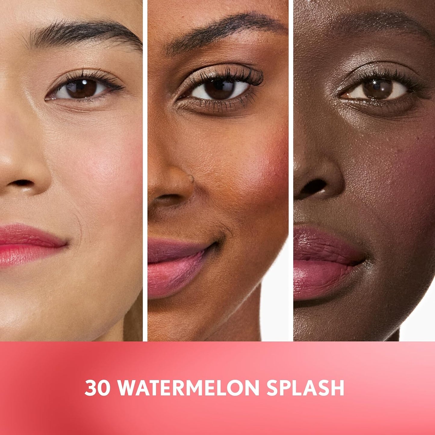 COVERGIRL Clean Fresh Jelly Water Tint | Hydrating Lip & Cheek Tint - 30 Watermelon Splash (Cool Pink)