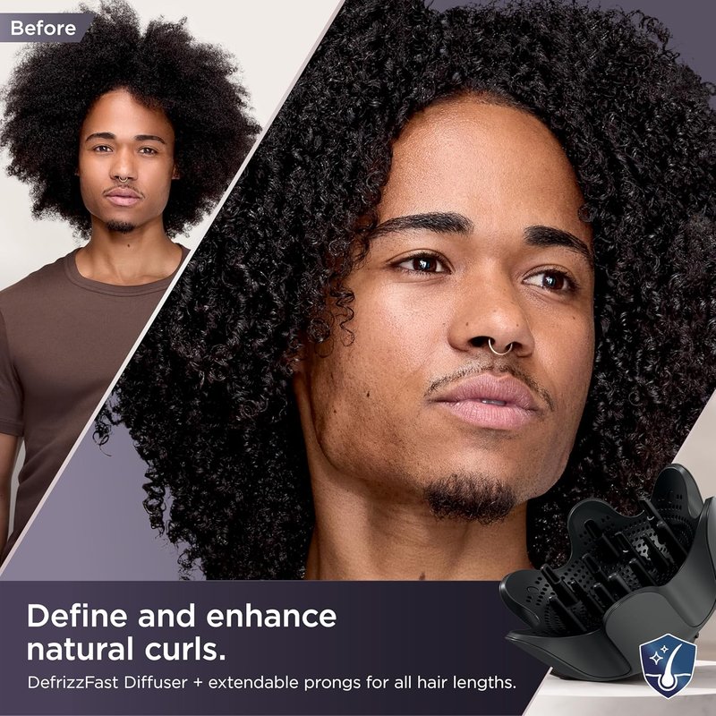 Shark SpeedStyle Pro Flex Hair Dryer System - High-Velocity Ionic Design with Scalp Shield | Lightweight, No Heat Damage