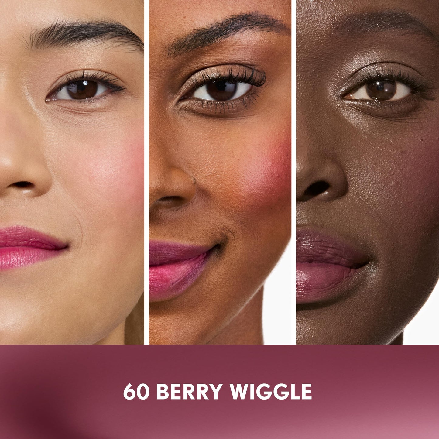 COVERGIRL Clean Fresh Jelly Water Tint, Lip & Cheek Tint, Transfer-Proof, Hydrating - 60 Berry Wiggle (Violet Plum)