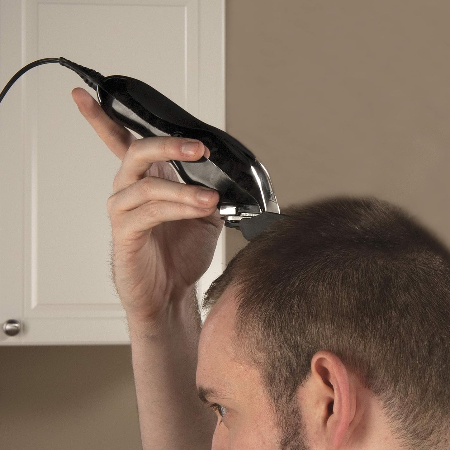 Wahl Clipper Deluxe Hair Cutting Kit - Corded Chrome Pro with Cordless Trimmer & Shears | Model 3029682