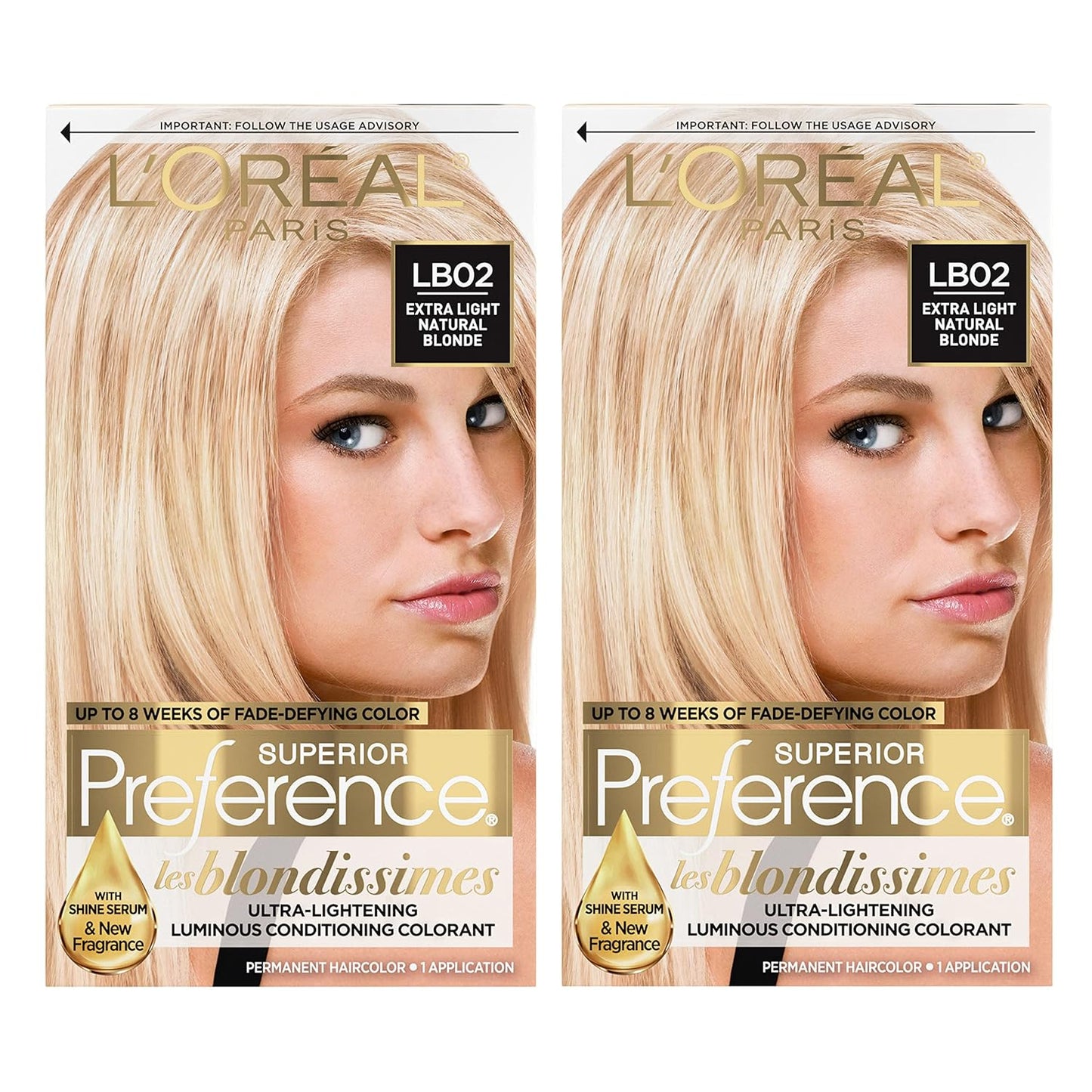 L'Oreal Paris Hair Color - Superior Preference Dark Ash Blonde 7A | Fade-Defying Permanent Dye for 9 Weeks of Radiance