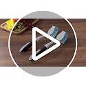 SetSail Dish Brush with Built-in Scraper - 2 Pack Stiff Bristle Scrubbers