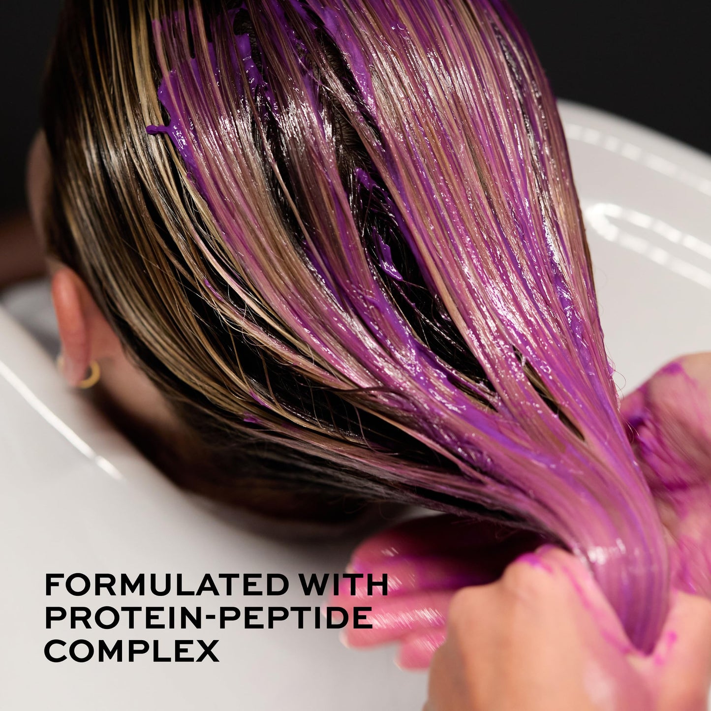 John Frieda Salon Blonde Champagne Tone Perfecting Treatment with Protein-Peptide Complex, Hair Toner, Toner for Blonde Hair 4 fl oz