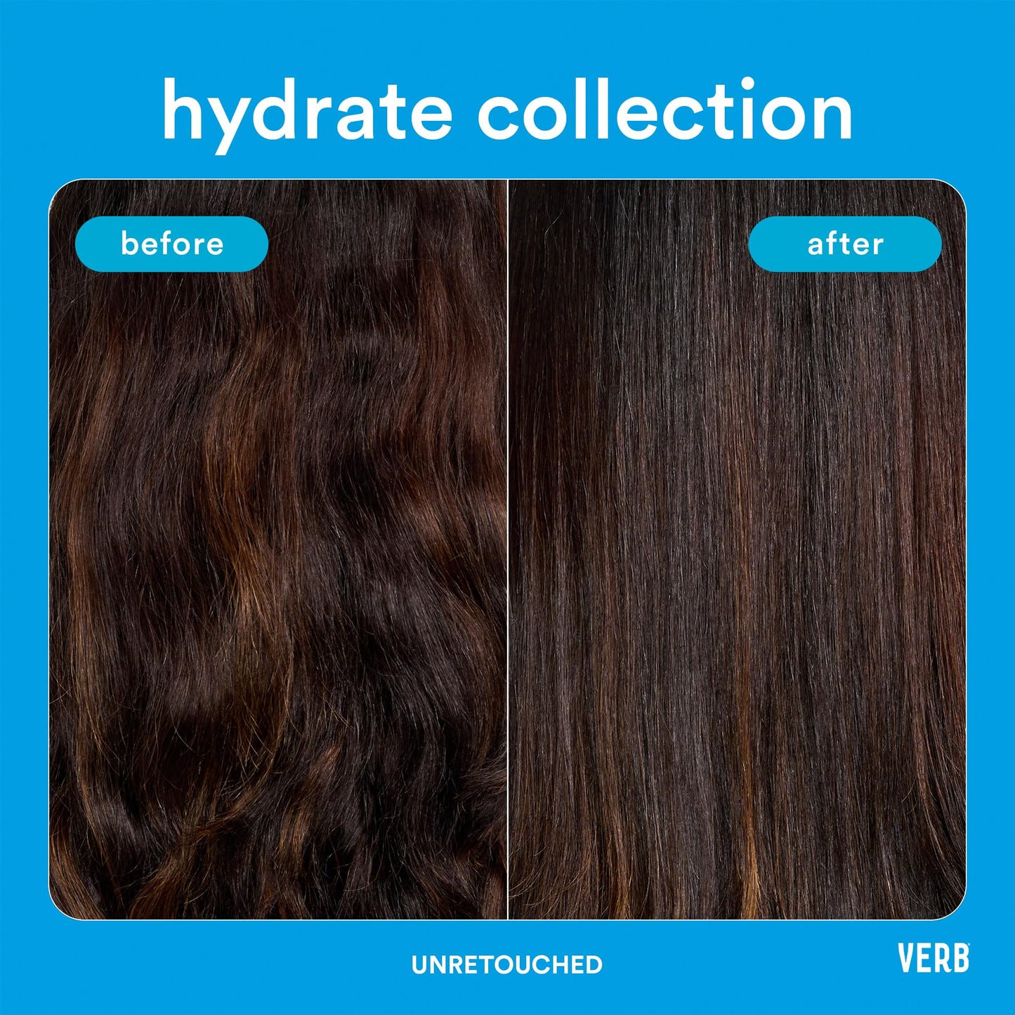 VERB Hydrate Oil, 4 oz | Moisture + Frizz-Free Heat Protection for Dry Hair