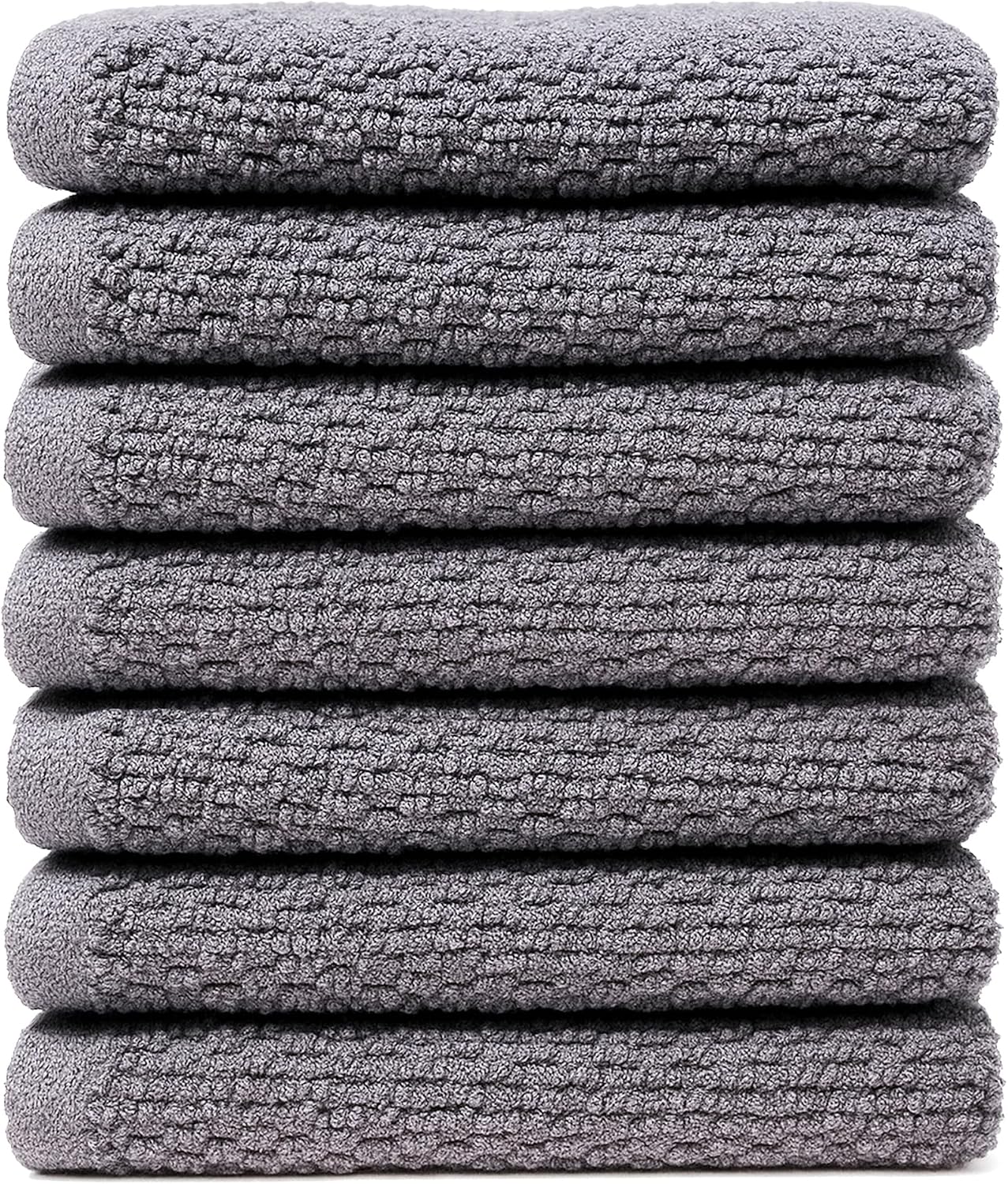 Luxury Cotton Washcloths - Ultra Soft & Super Absorbent Terry Towels | 12x12 MultiPack in China Blue