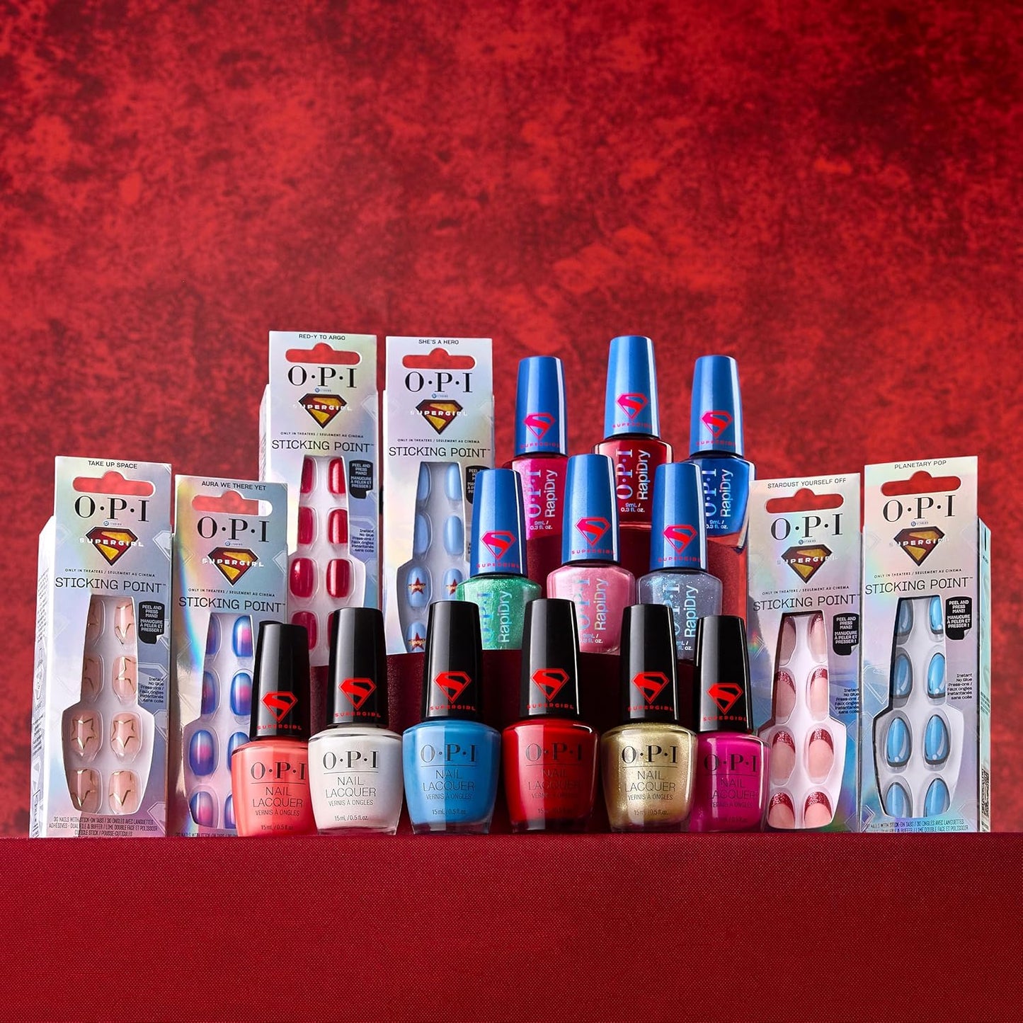 OPI RapiDry Quick Dry Nail Polish - Crème & Shimmer Finishes | Smudge Proof & Fast Drying in 60 Seconds | Vegan Formula