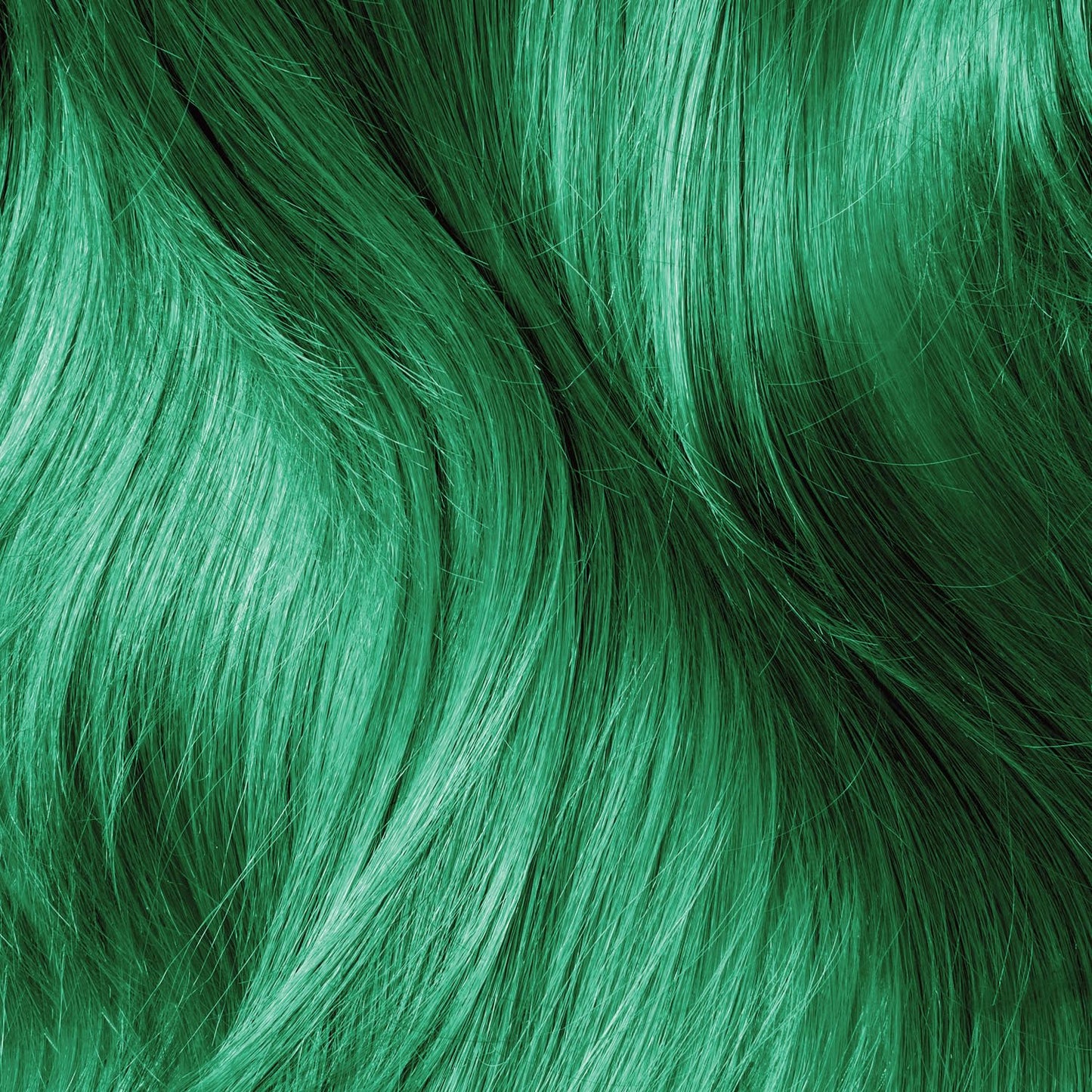 Brights Semi-Permanent Hair Color - Shamrock Green | Vibrant, Long-Lasting Formula