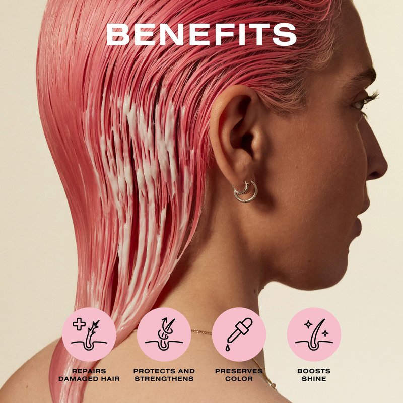 Ceremonia Guava Color Protect & Damage Repair Conditioner | Restores Hair & Boosts Shine with Aloe Vera | Protects Hair from UV and Heat, 8.45 fl oz