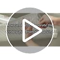 Coavas 3D Fluted Glass Window Privacy Film - 17.5"x78.7"
