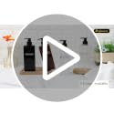 Segbeauty Black Plastic Refillable Soap & Lotion Dispenser Set 3 Pack 16.9oz