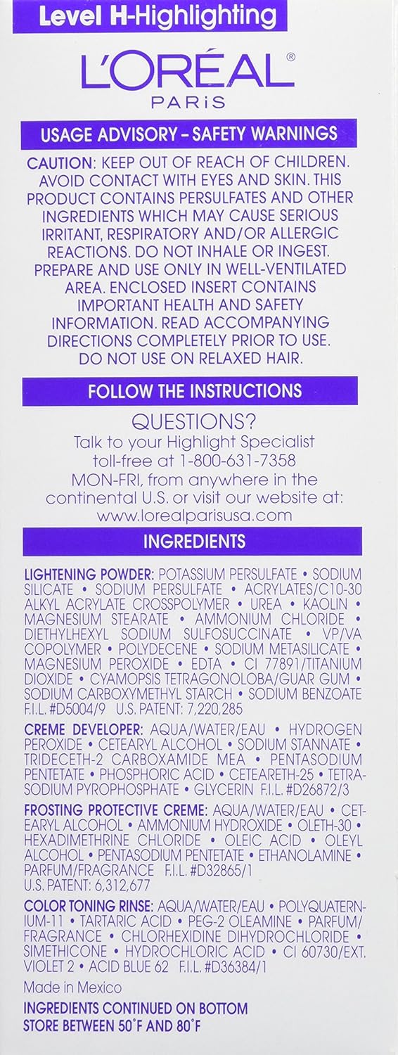 L'Oreal Paris Frost & Design Hair Color Kit - Caramel Shade | 1 Count
