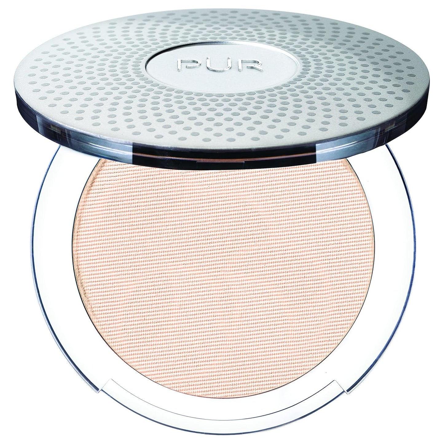 PÜR MINERALS 4-in-1 Pressed Mineral Makeup Powder Foundation with SPF 15 | Buildable Medium to Full Coverage Compact