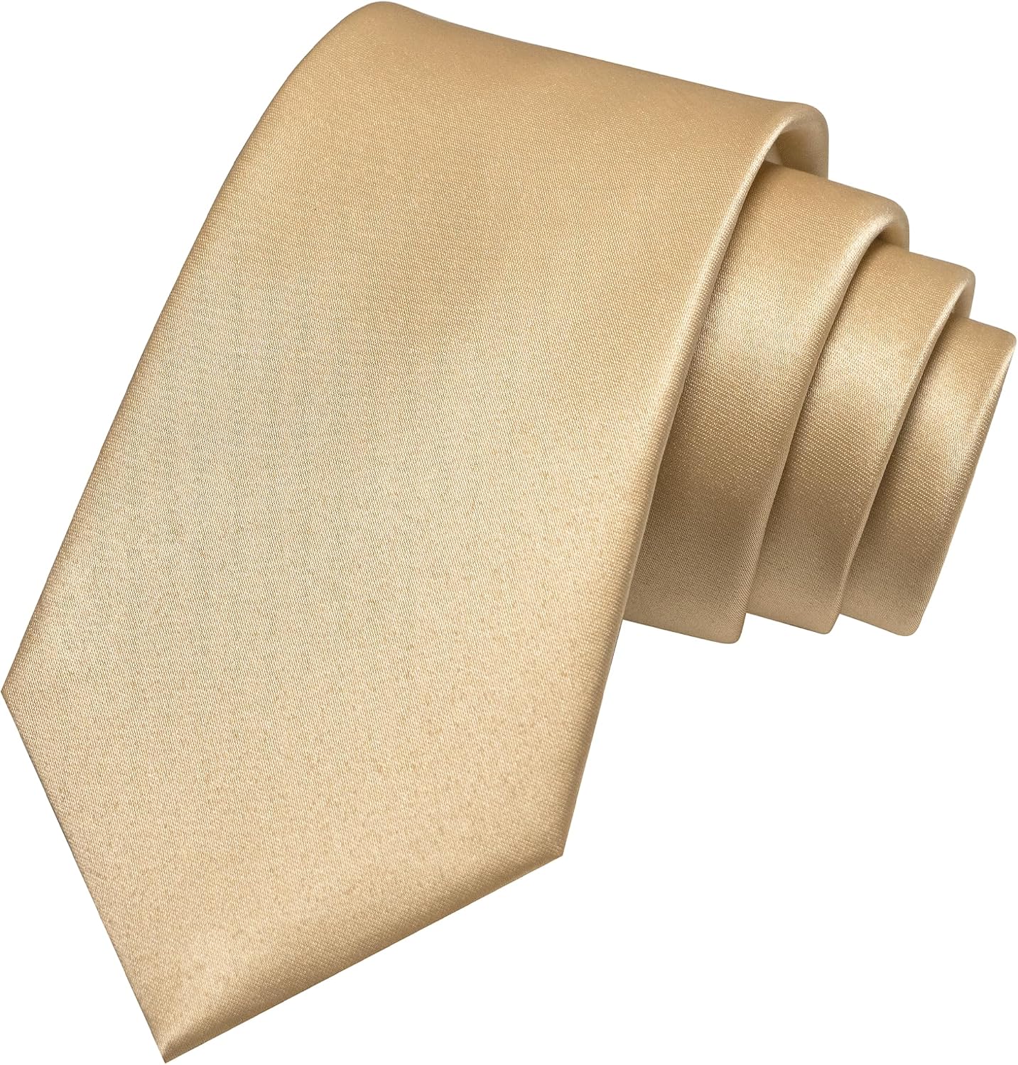 Solid Color Tie for Men - Business & Wedding Necktie | Elegant Design