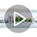 Artificial Aloe Plant in White Square Pot - Mini Faux Potted Greenery