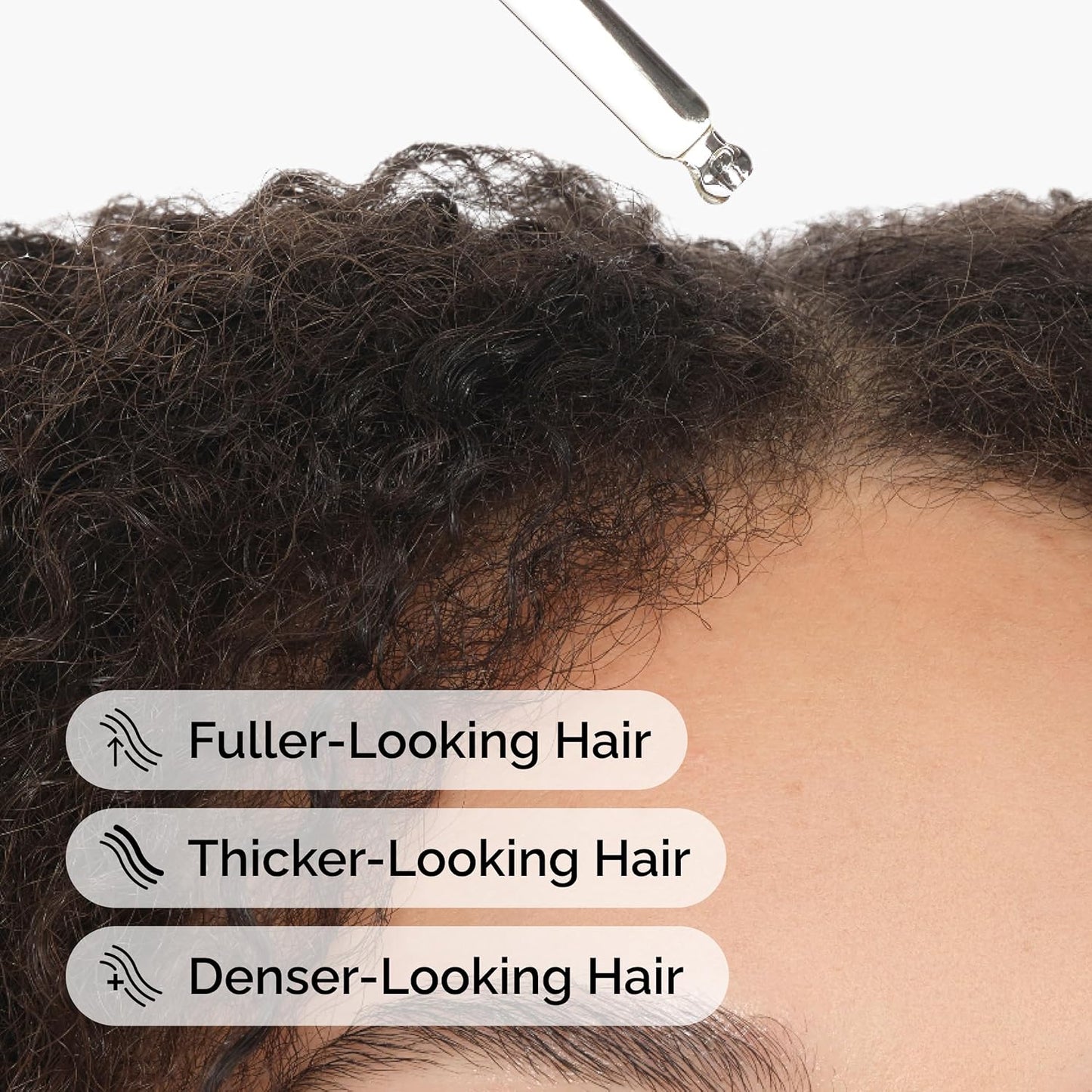 Multi-Peptide Hair Density Serum - Thicker, Fuller Hair Formula | Peptide-Powered Solution