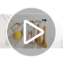SAYAYO Black Coat Hooks - Modern Stainless Steel Towel Hooks, 4 PCS