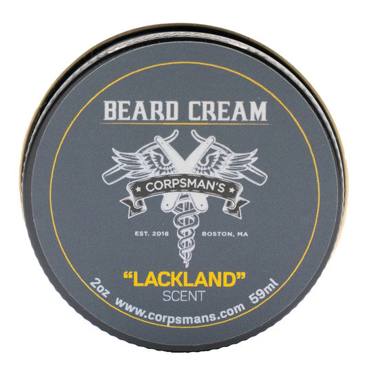 Corpsman's BEARD CREAM | Beard Conditioner with Shea Butter | 2 ounces (LACKLAND)