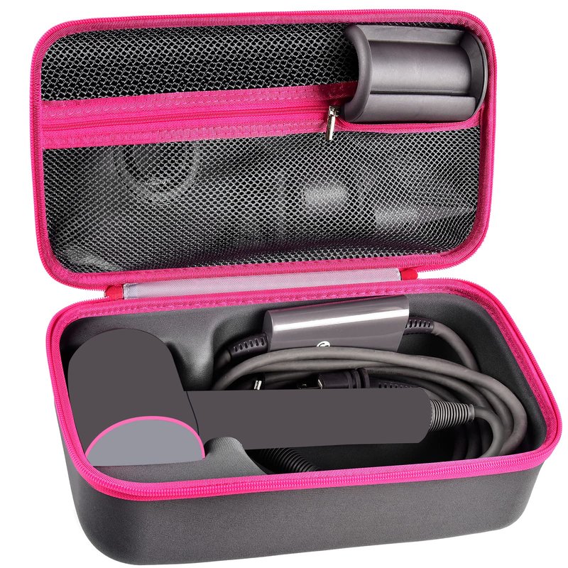 ANKHOH Case Holder Compatible with Dyson Supersonic Hair Dryer, Blow Dryer Storage Bag Fits for Dyson Supersonic Limited Gift Set Edition and Accessories, Box Only