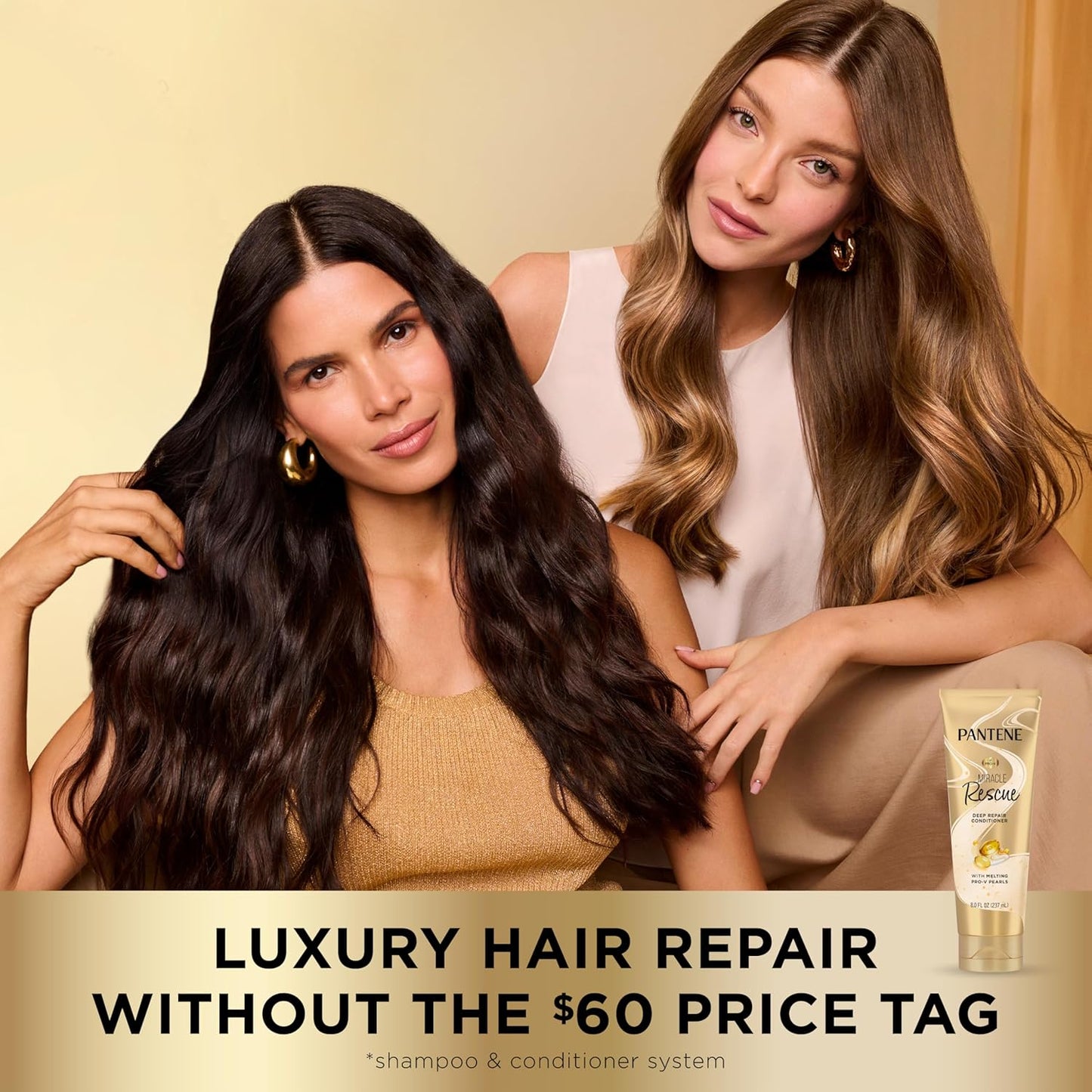 Pantene Miracle Rescue Deep Conditioner - Intense Moisture for Dry, Damaged Hair - 8 Oz