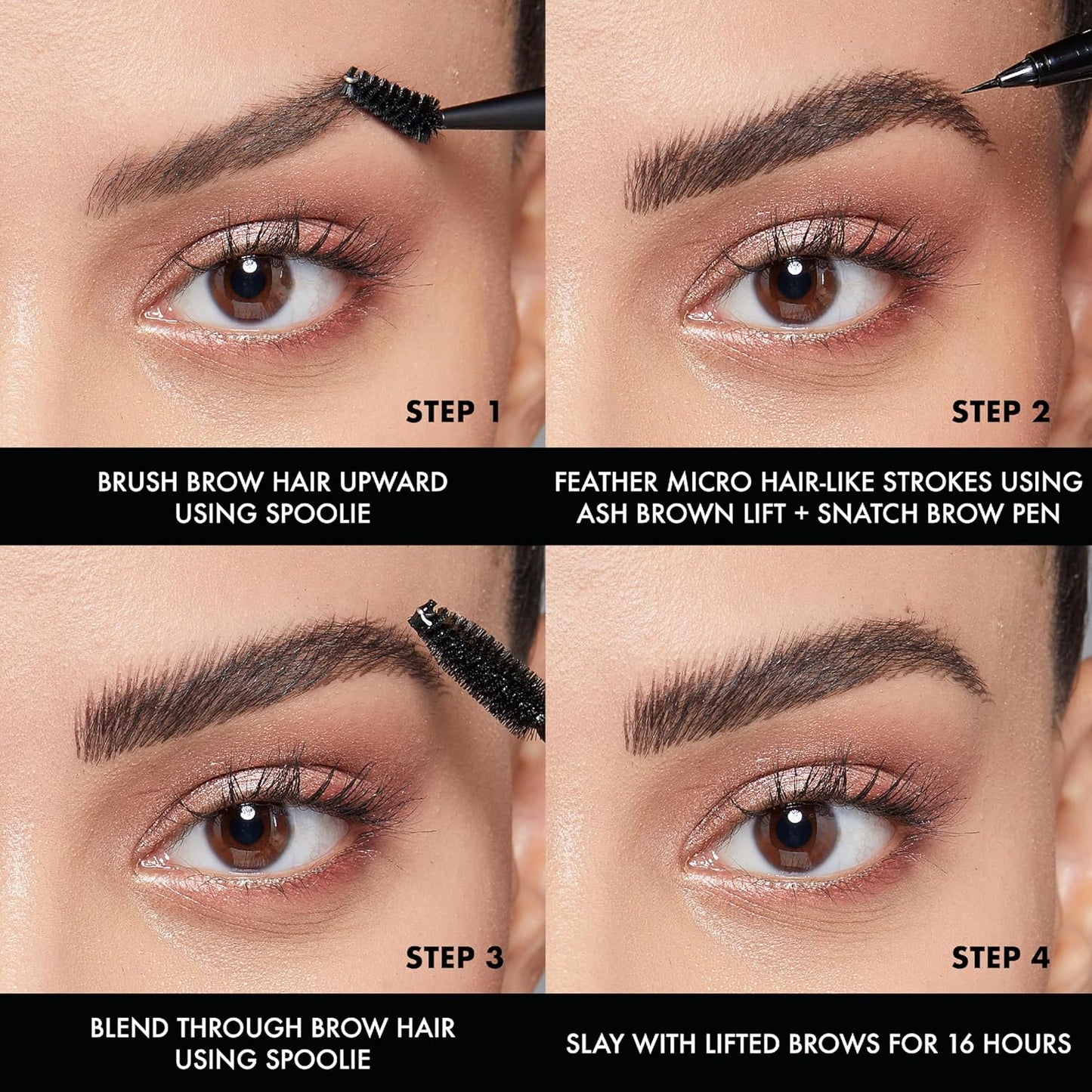 NYX Eyebrow Tint Pen - Lift & Snatch Formula for Defined Brows | Brunette Shade