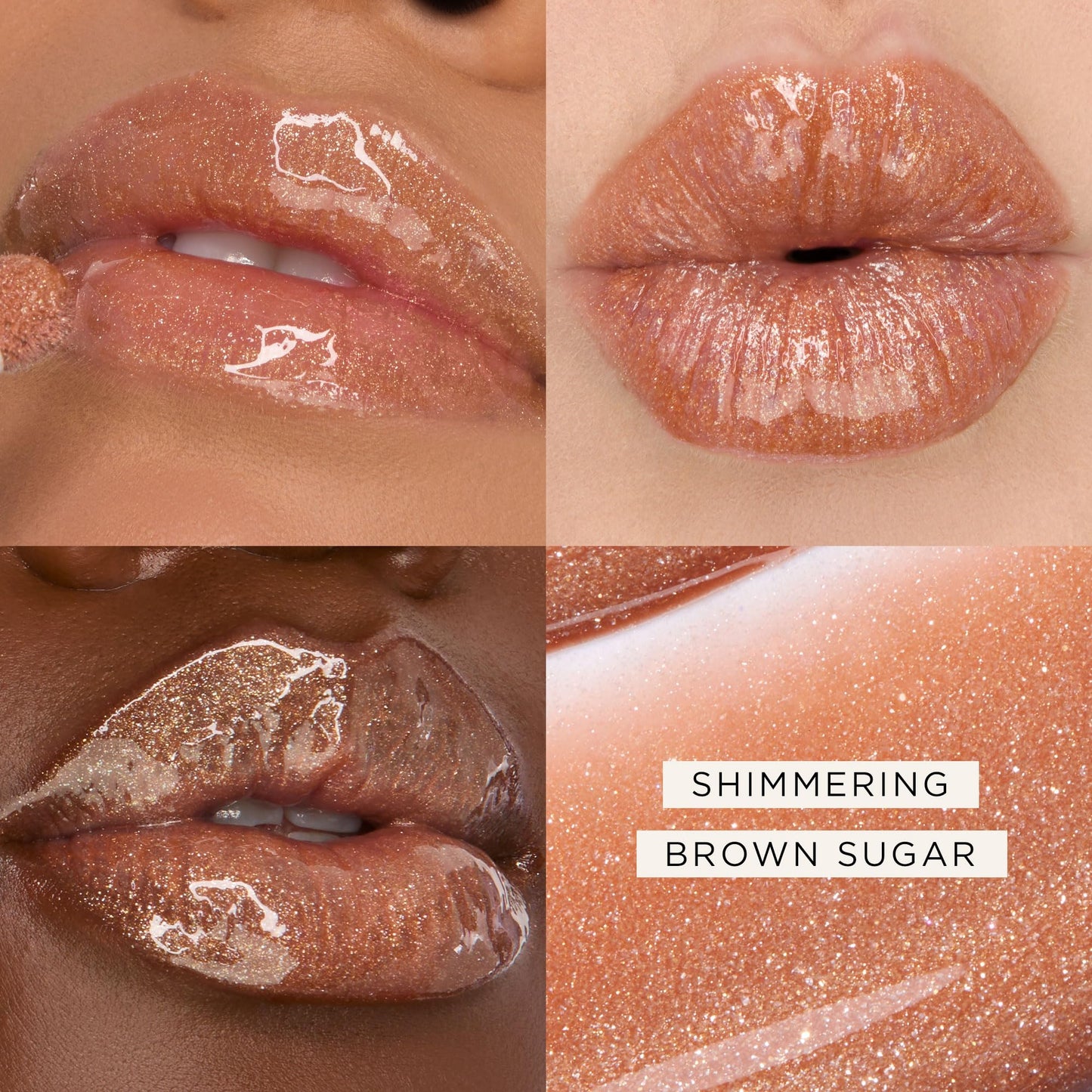 tarte maracuja juicy plumping lip oil - Hydrating & Volumizing Lip Plumper Gloss Balm with Nourishing Hyaluronic Acid, Plumps & Moisturizes, Vegan & Cruelty-Free, full size, shimmering brown sugar