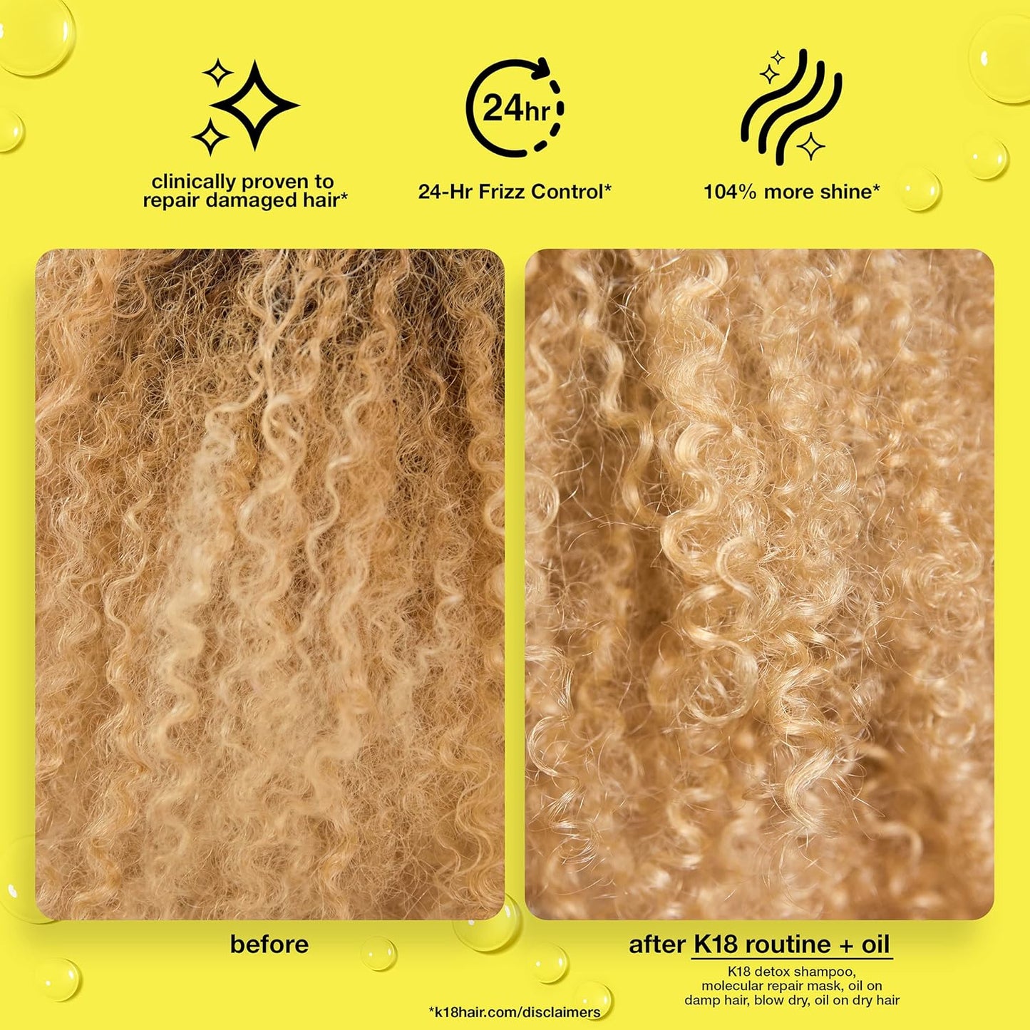 K18 Leave-In Repair Hair Mask & Strengthening Oil Bundle | 4-Minute Treatment, 50ml & 30ml
