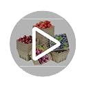 30-Pack Natural Pulp Fiber Berry Baskets - Ventilated Mini Containers for Fresh Produce