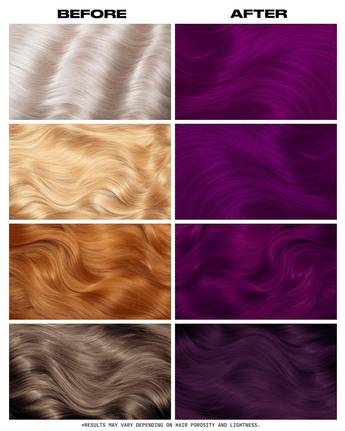 Lunar Tides Semi-Permanent Hair Color - Plum | 8 fl. oz. | 43 Vibrant Shades Available