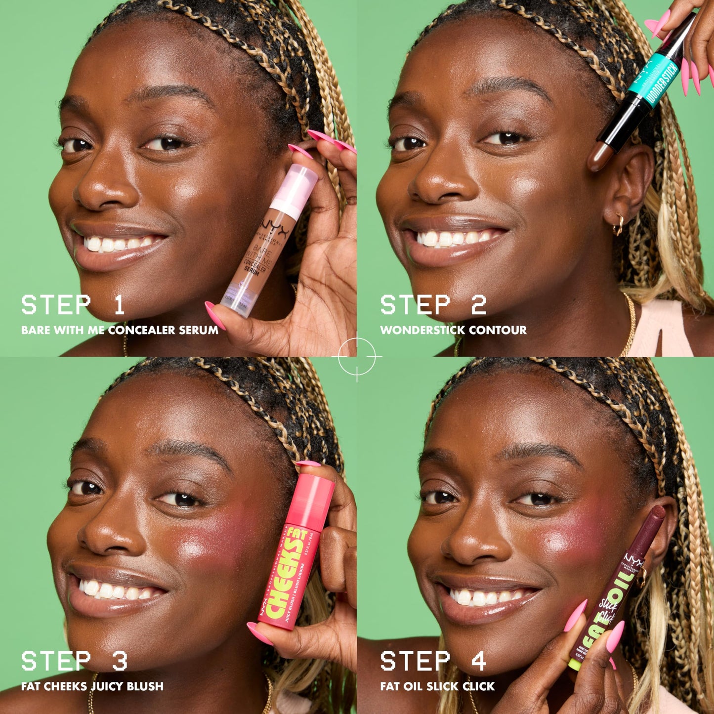 NYX PROFESSIONAL MAKEUP Fat Cheeks Liquid Blush, Buildable, Dewy Blush with Long-Lasting 12HR Wear - Dragon Fruit Drip (Pinky Coral)