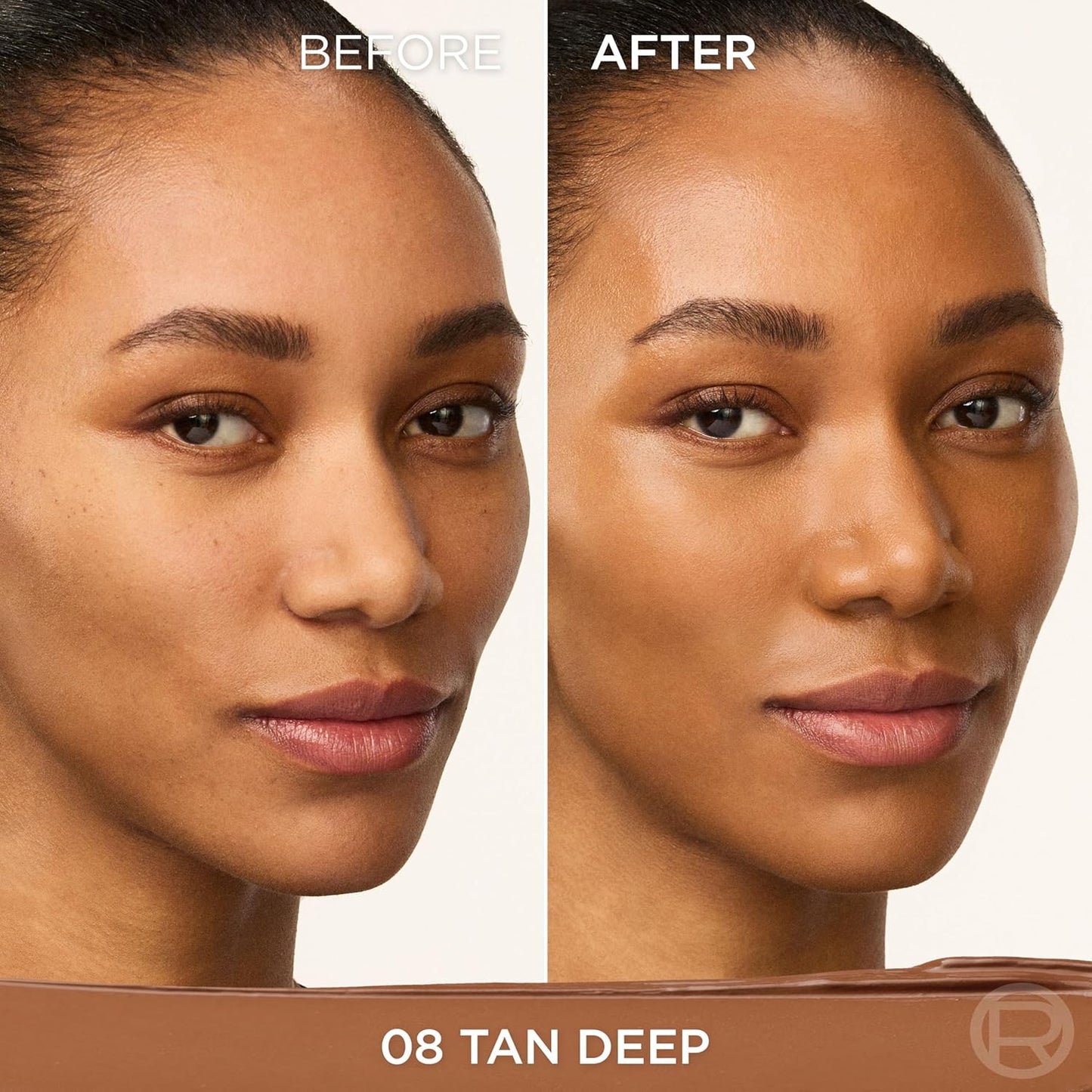 L'Oreal Paris True Match Tinted Balm Foundation - Hyaluronic Skincare Formula for Radiant Coverage | Tan Deep 8
