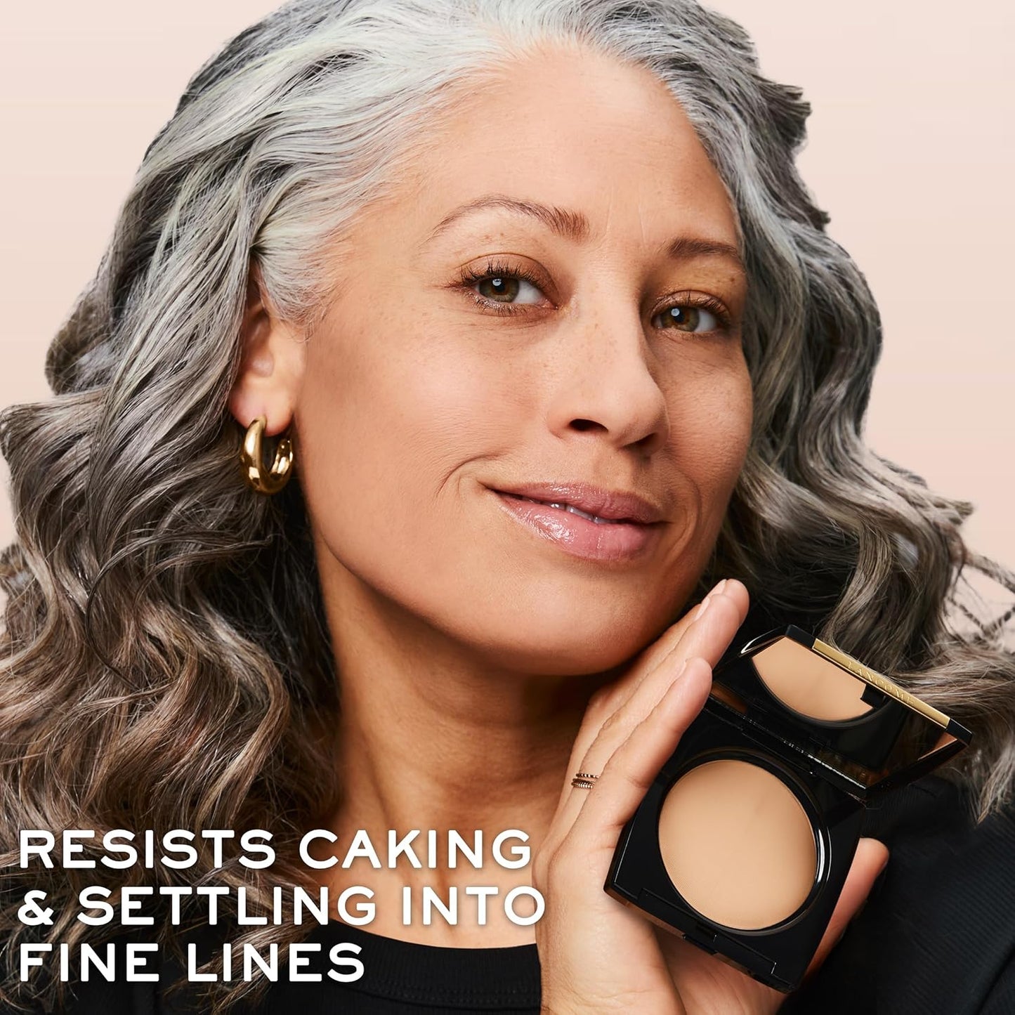Lancôme Dual Finish Powder Foundation - Sheer-to-Full Coverage, Natural Finish | Longwear, Shine Control