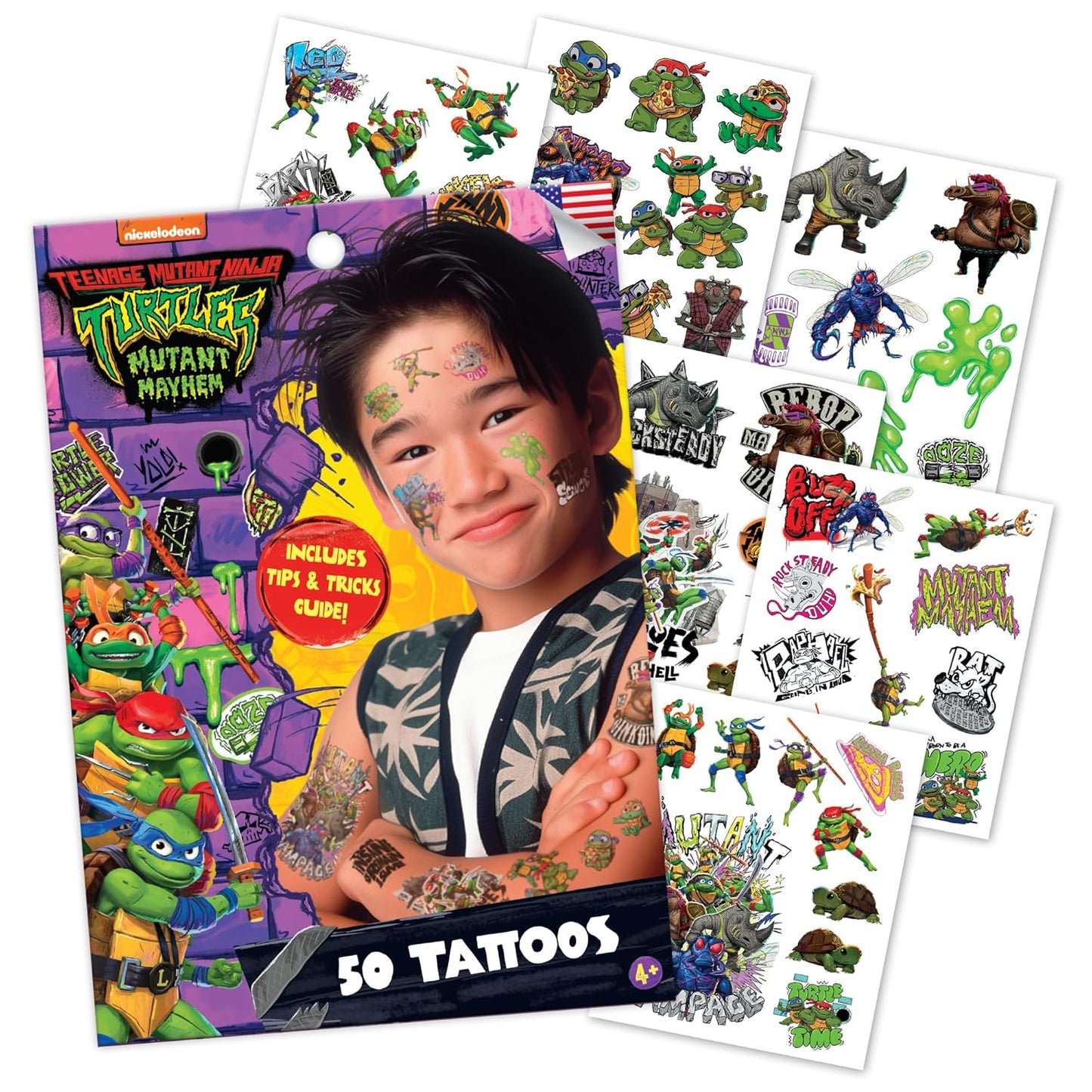 Transformers Temporary Tattoos for Kids - Safe Ink Birthday Party Favors | 50 Pack Set