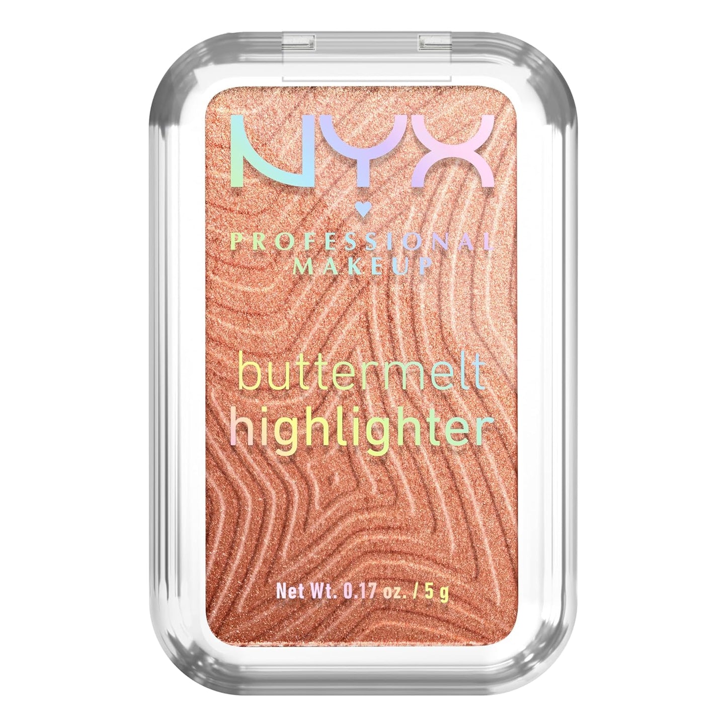 NYX Buttermelt Highlighter - Long-Lasting Powder Highlighter for Radiant Glow | 35 Butta In Bronze (Bronzed Gold)