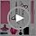 Genpai Toddler Haircut Scissors Kit Black & Pink - Safe 11-Piece Grooming Set