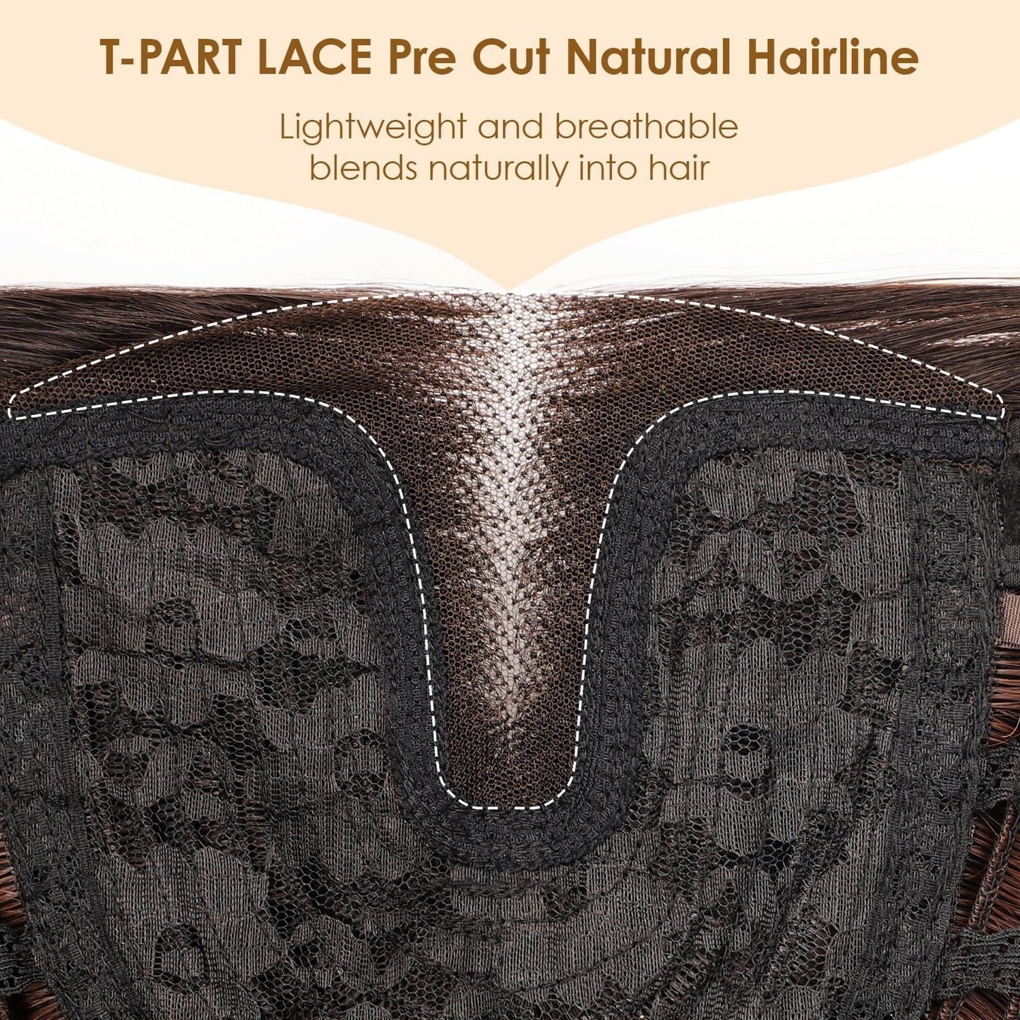AISI HAIR Ombre Blonde Wig for Women Medium Length Wave Curly Glueless Synthetic Heat Resistant Hair Wigs for Daily Party Cosplay