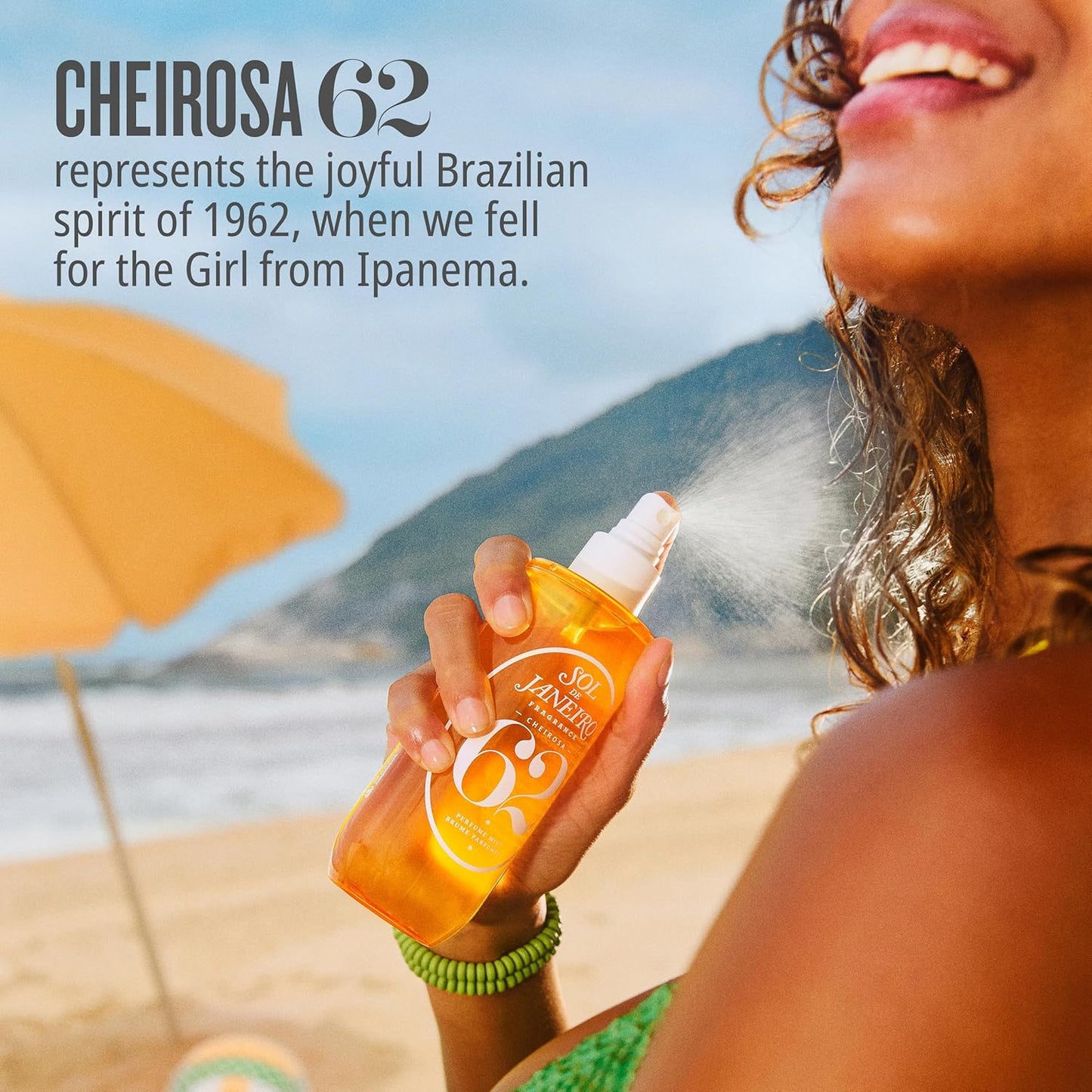 Cheirosa Hair & Body Fragrance Mist Refill - Sol de Janeiro | 240mL/8 fl oz