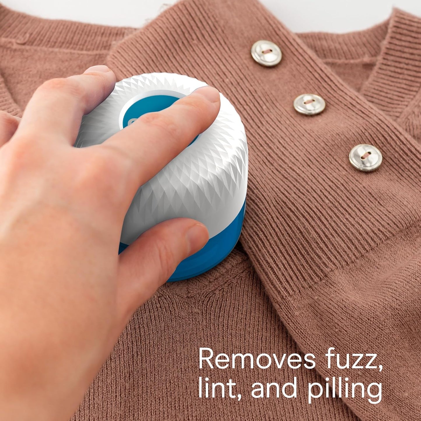 Conair Fabric Shaver - Lint Remover for Clothing & Furniture | Extra-Large 2.25" Shaving Surface & 3 Stainless Steel Blades